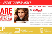 Kellogg призывает американцев поделиться завтраком с детьми