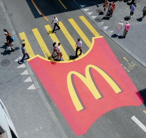 Зебра-картошка McDonald's