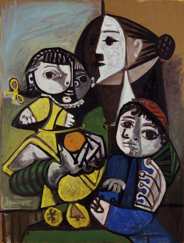 1951 MКre aux enfants a l'orange