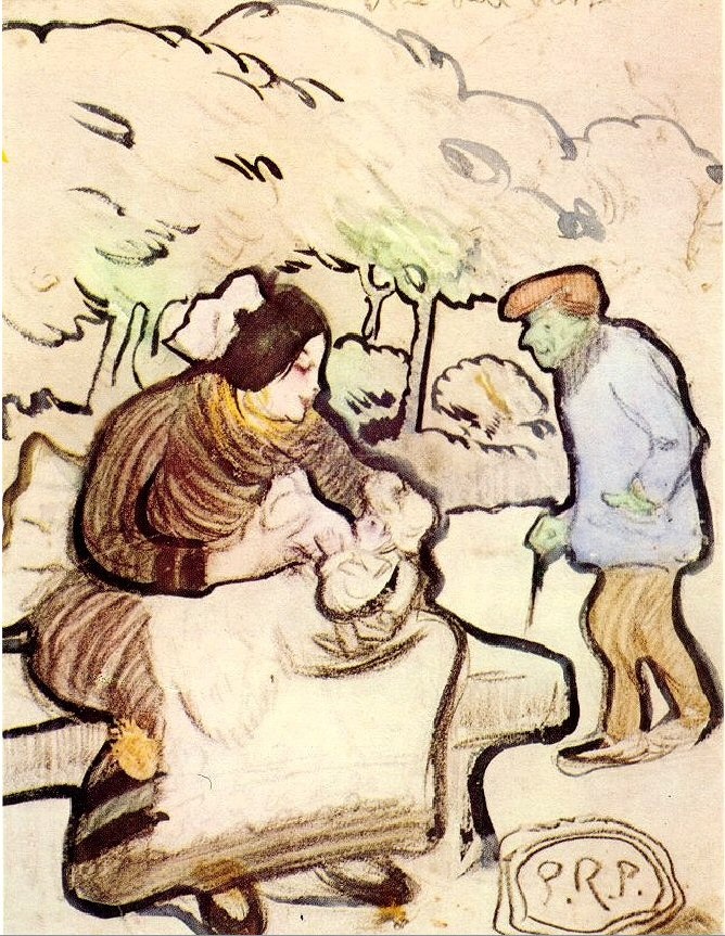 1899 Un vieil homme sale
