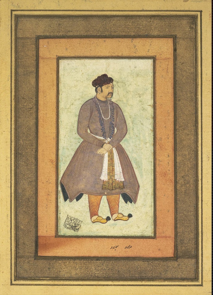 Манохар - Портрет Акбара Великого