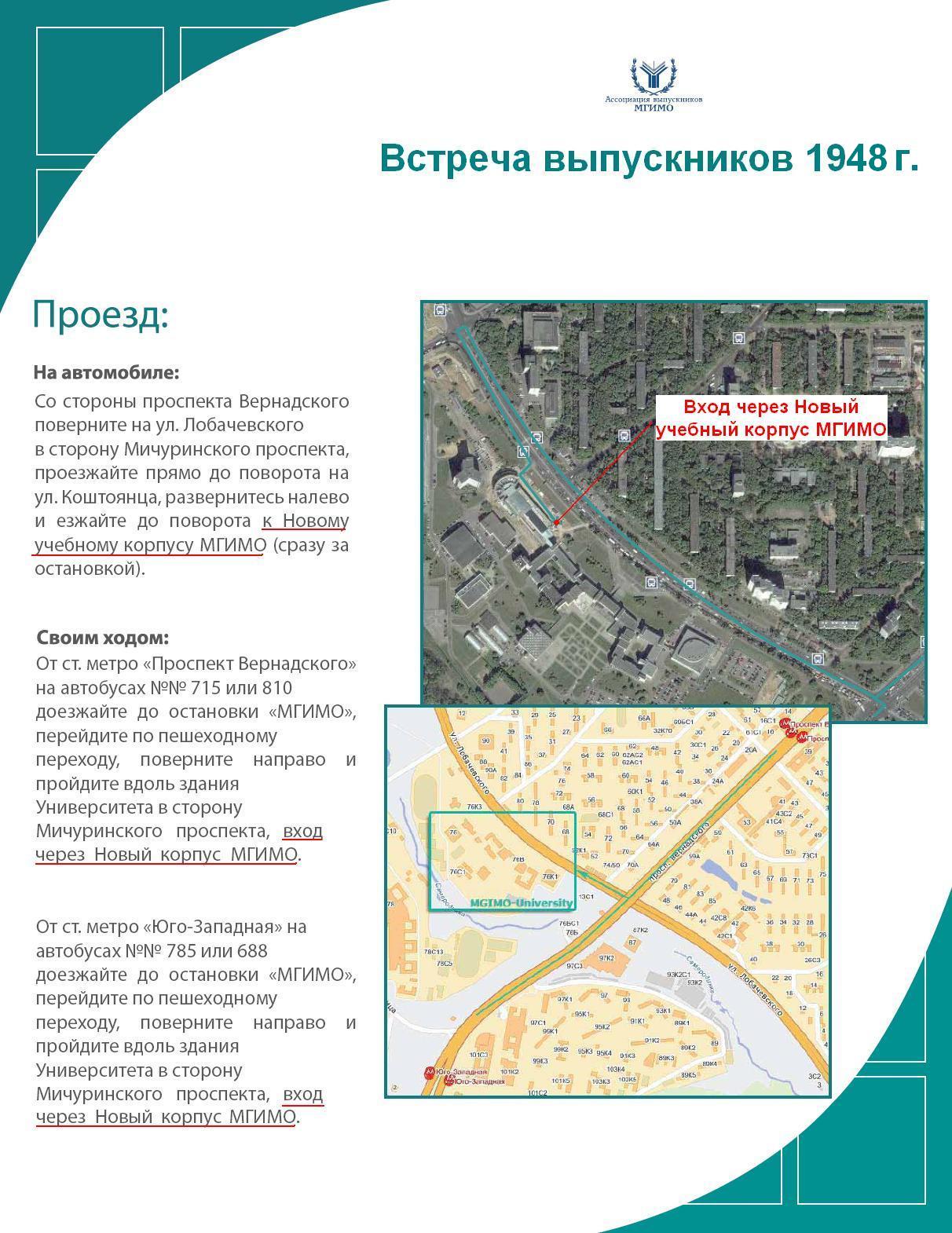 Карта мгимо