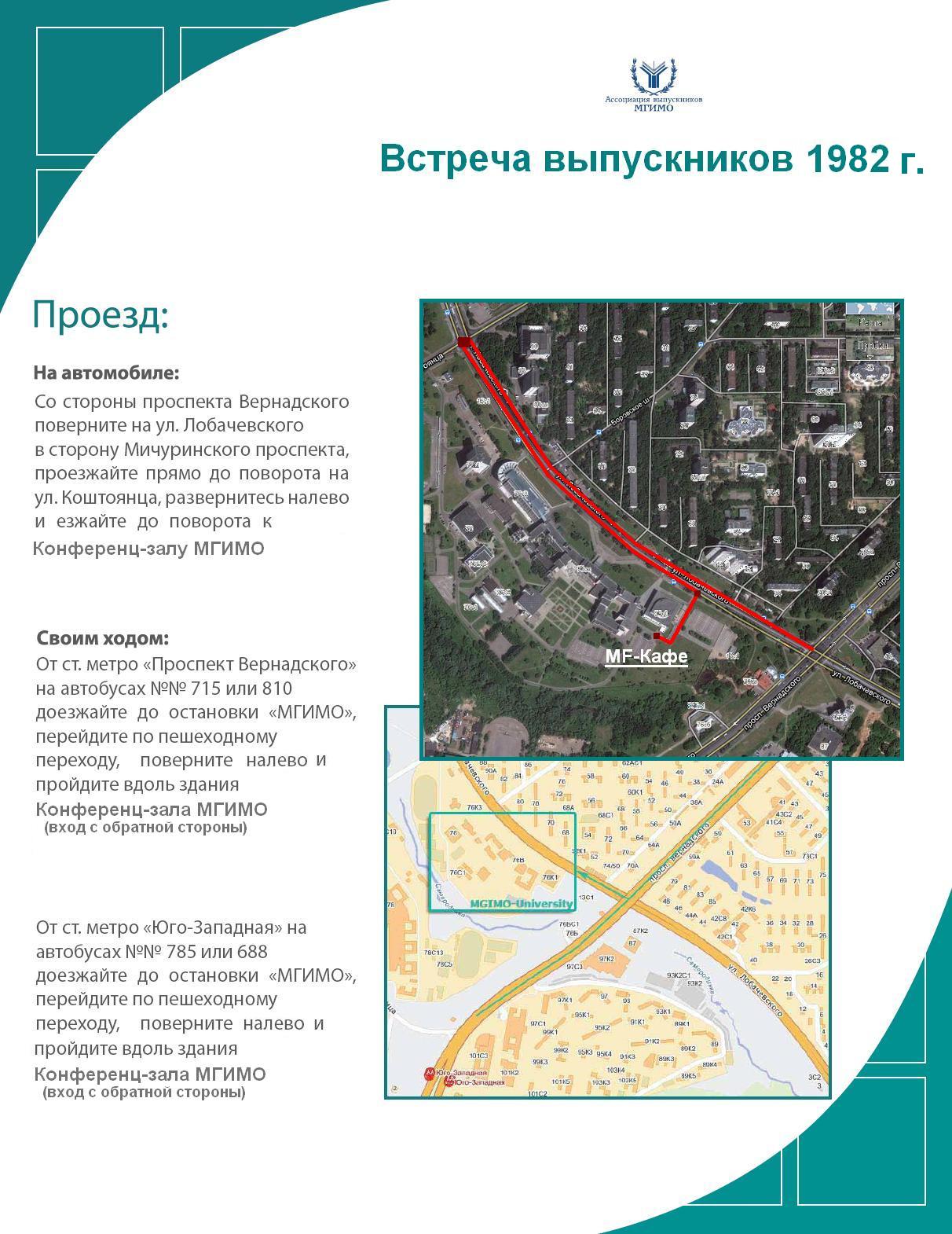 Карта москвы мгимо