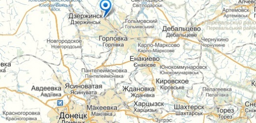 Майорск донецк карта