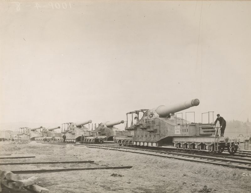 520 мм железнодорожная гаубица образца 1916 года